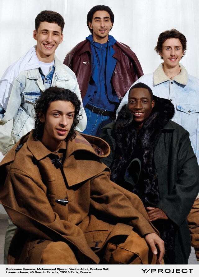 y/project campaign aw18 arnaud lajeunie glenn martens 2