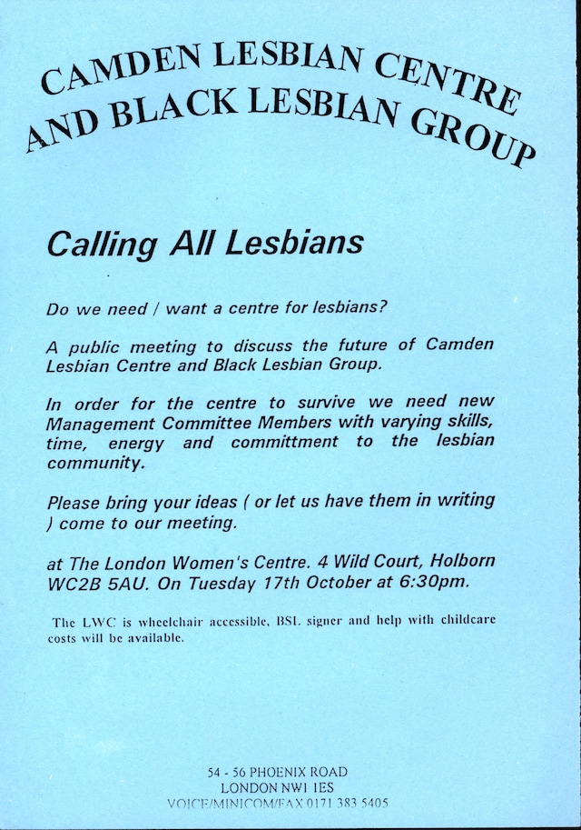 The Lesbian Archive at Glasgow Women’s Library 5