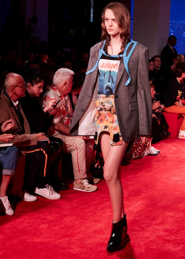 Calvin Klein ss19 show New York nyfw raf simons 4