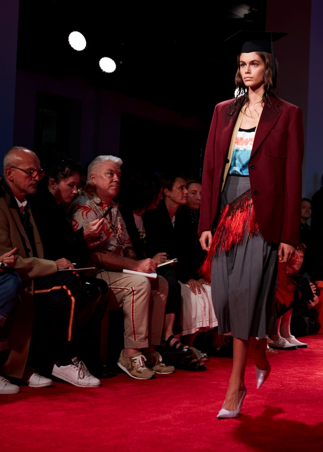 Calvin Klein ss19 show New York nyfw raf simons 6