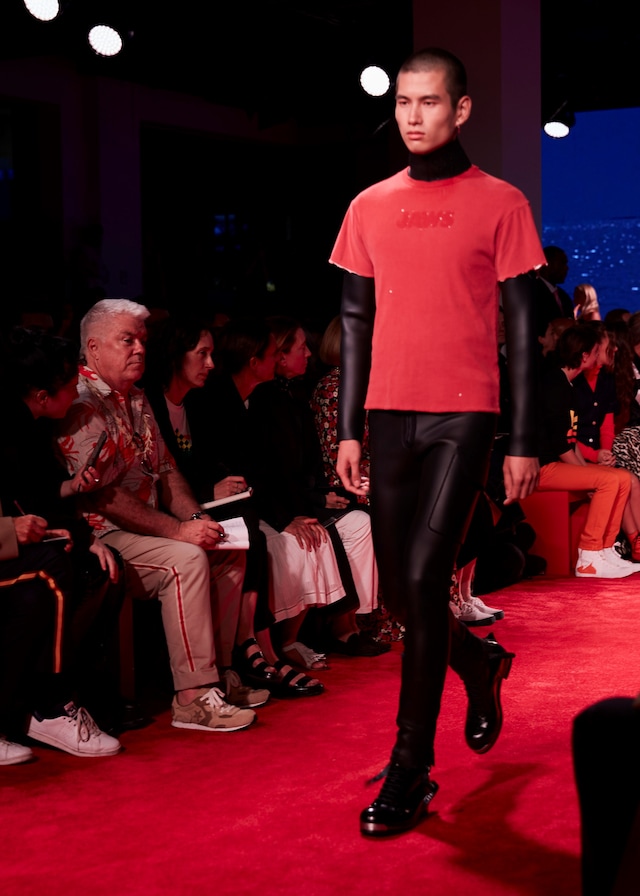 Calvin Klein ss19 show New York nyfw raf simons 11