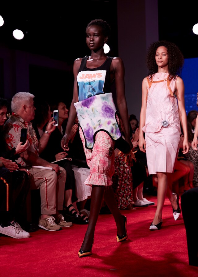 Calvin Klein ss19 show New York nyfw raf simons 14
