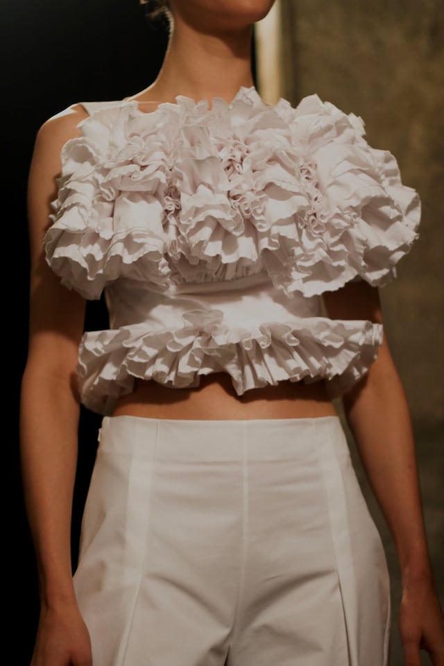 molly goddard ss19 london lfw fashion week 16