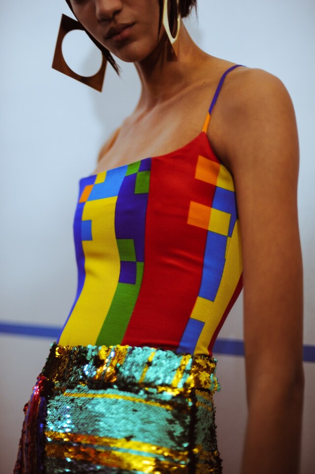 HALPERN SS19 LFW LONDON FASHION WEEK Adwoa Aboah 25