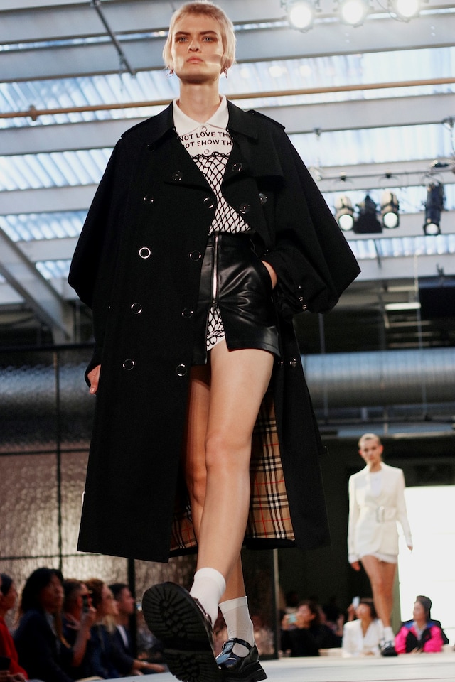 Burberry SS19 Riccardo Tisci debut LFW London Fashion Week 3