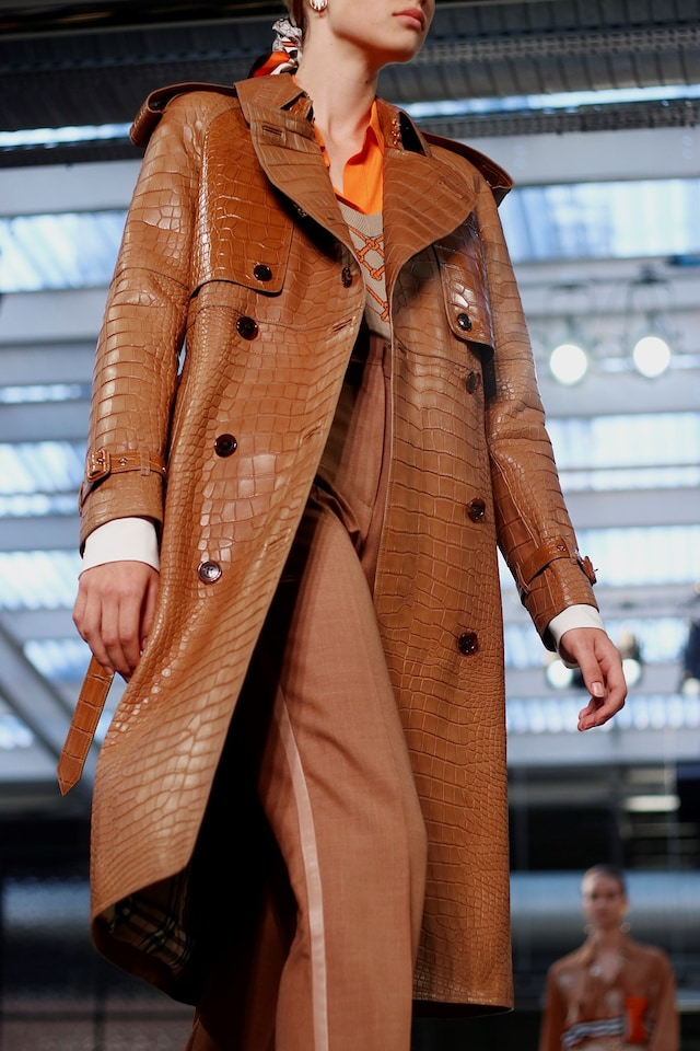 Burberry SS19 Riccardo Tisci debut LFW London Fashion Week 33