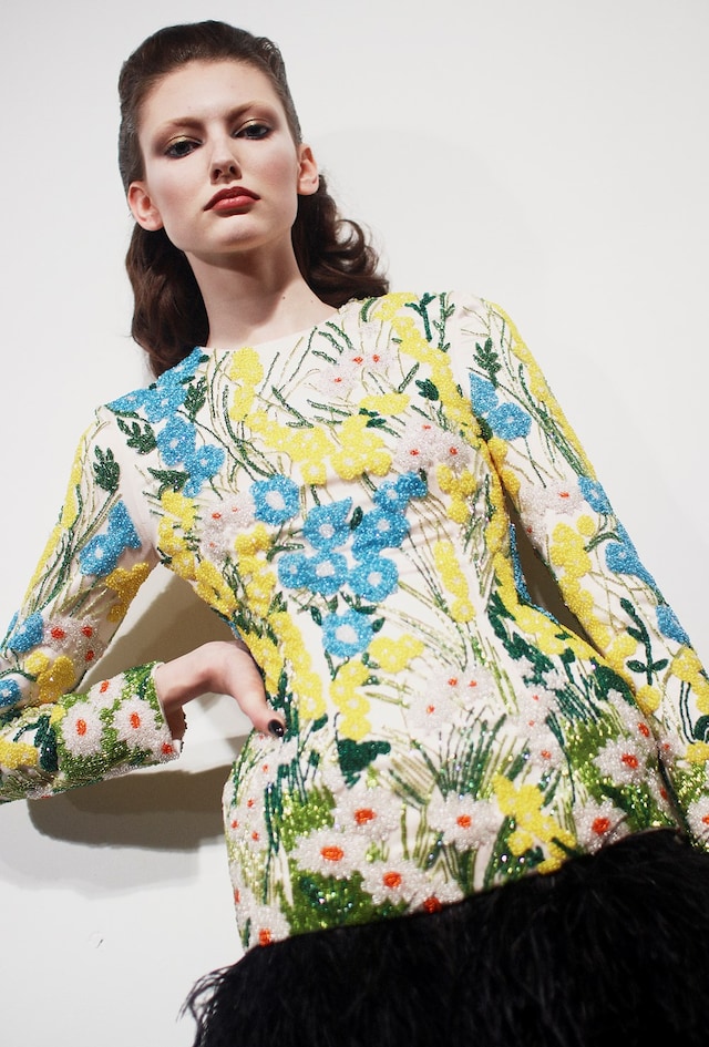 Richard Quinn SS19 London Fashion Week LFW 2