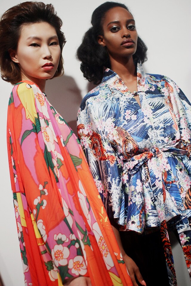 Richard Quinn SS19 London Fashion Week LFW 12