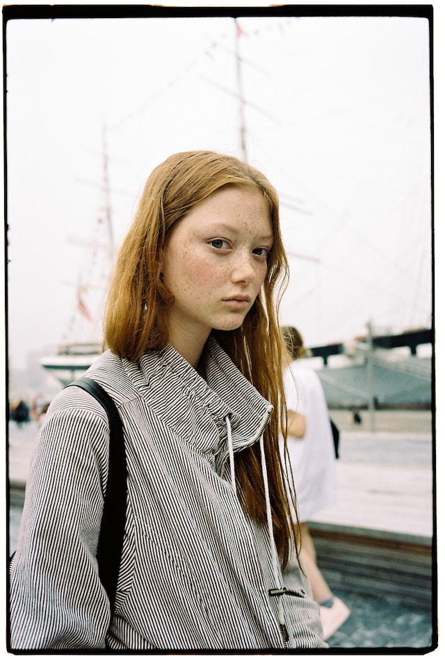 Sara Grace Wallerstedt NYFW SS19 street-style Yu Fujiwara 0