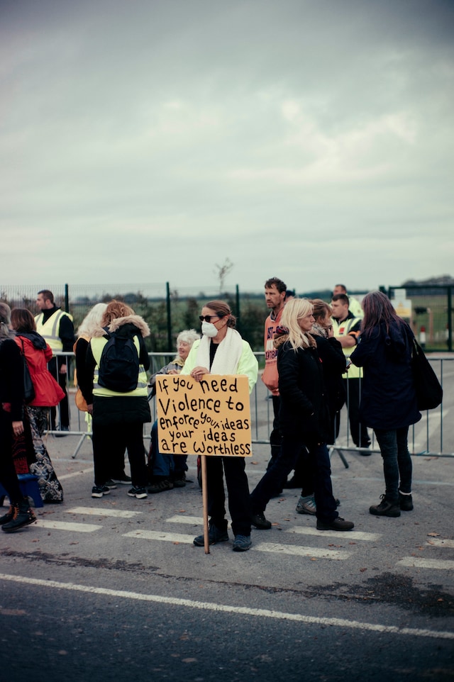 Vivienne Westwood fracking protest 6