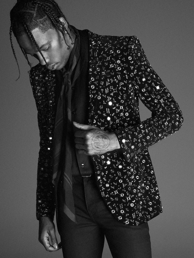 saint laurent anthony vaccarello travis scott ss19 campaign 0