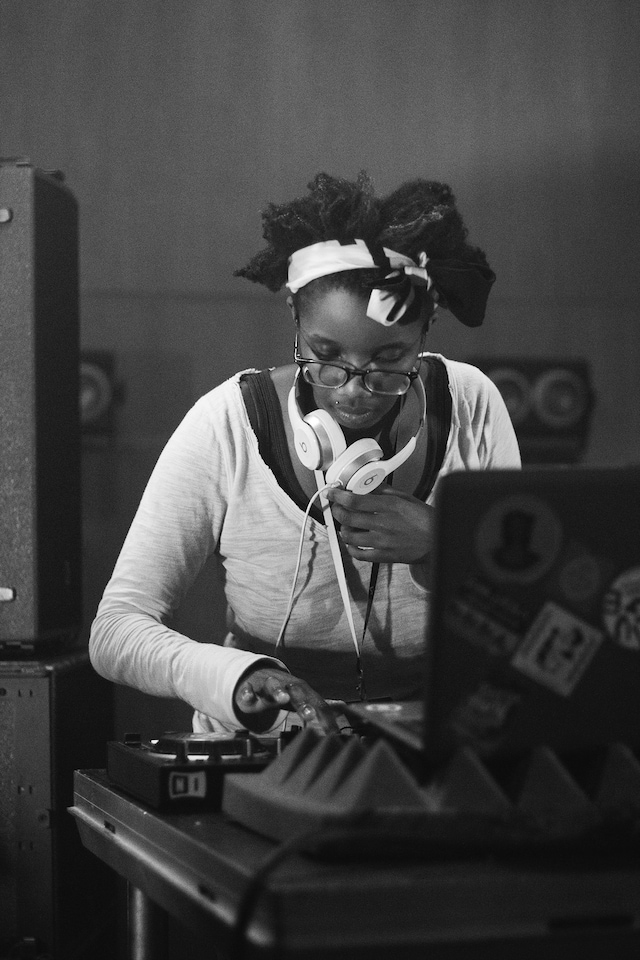 Kampire performing at Unsound, 2018 2