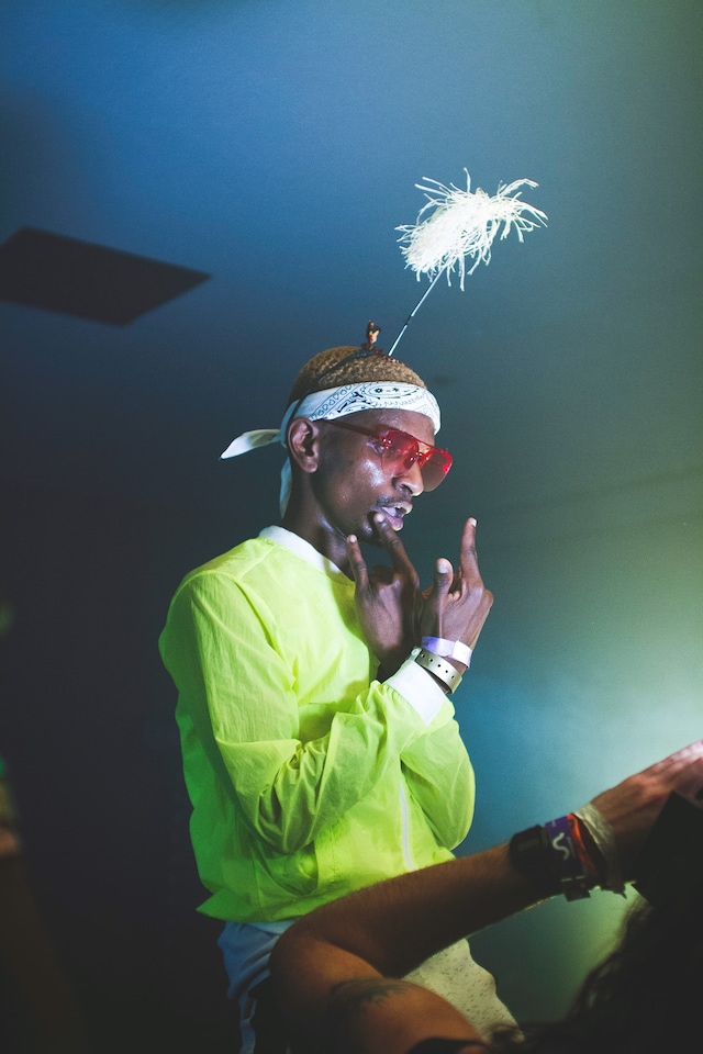 Sho Madjozi and DJ Lag performing at Unsound, 2018 8