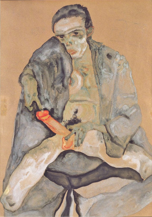 Egon Schiele, “Eros” (1911)