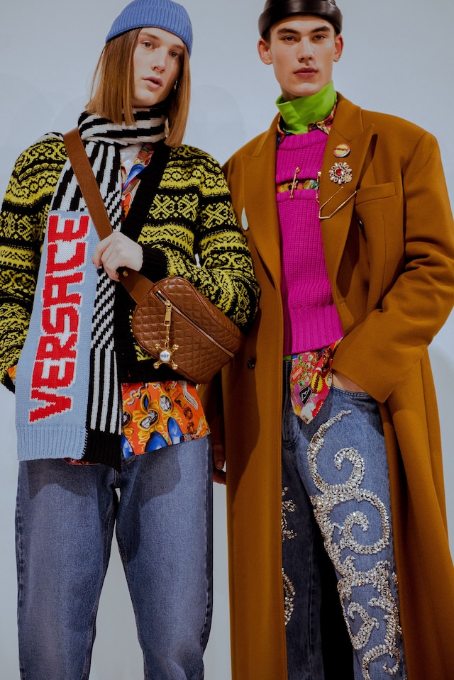 Versace AW19 Menswear milan mfw donatella 4