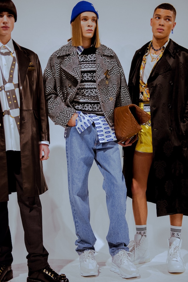 Versace AW19 Menswear milan mfw donatella 8