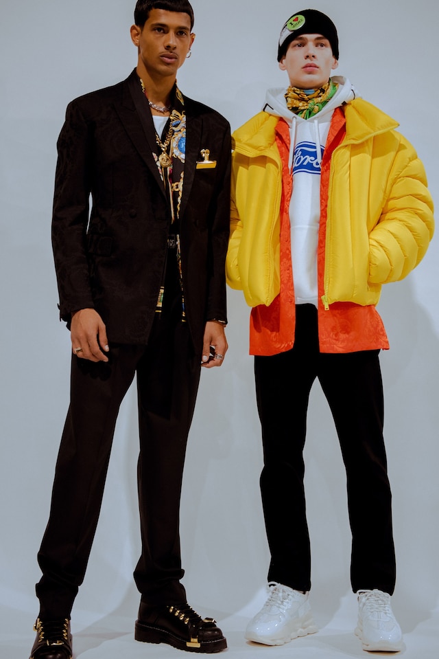 Versace AW19 Menswear milan mfw donatella 17