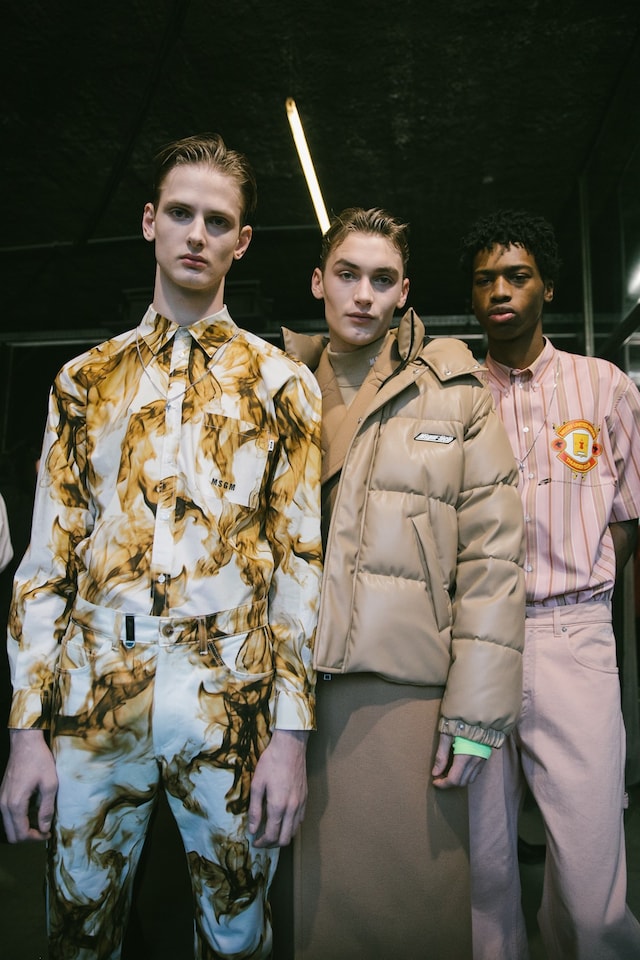 MSGM AW19 Menswear Dazed Backstage 12