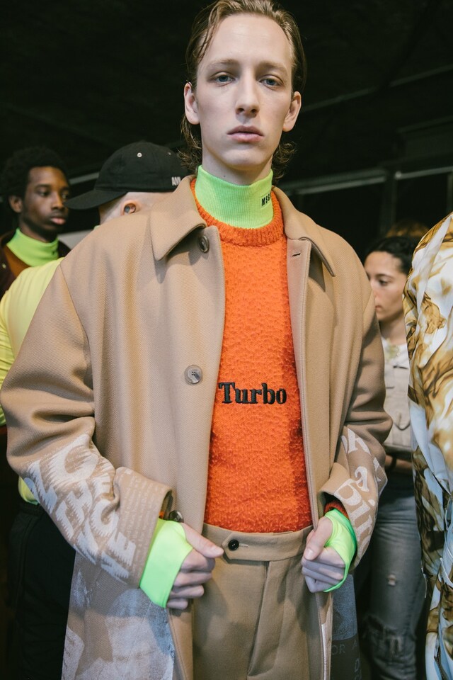 MSGM AW19 Menswear Dazed Backstage 13