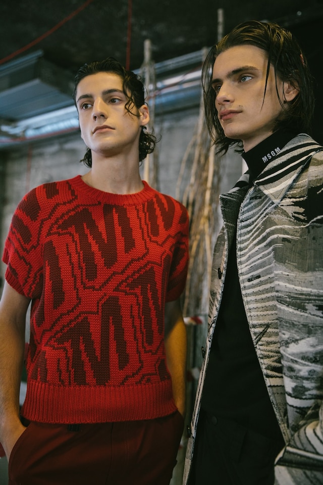 MSGM AW19 Menswear Dazed Backstage 14