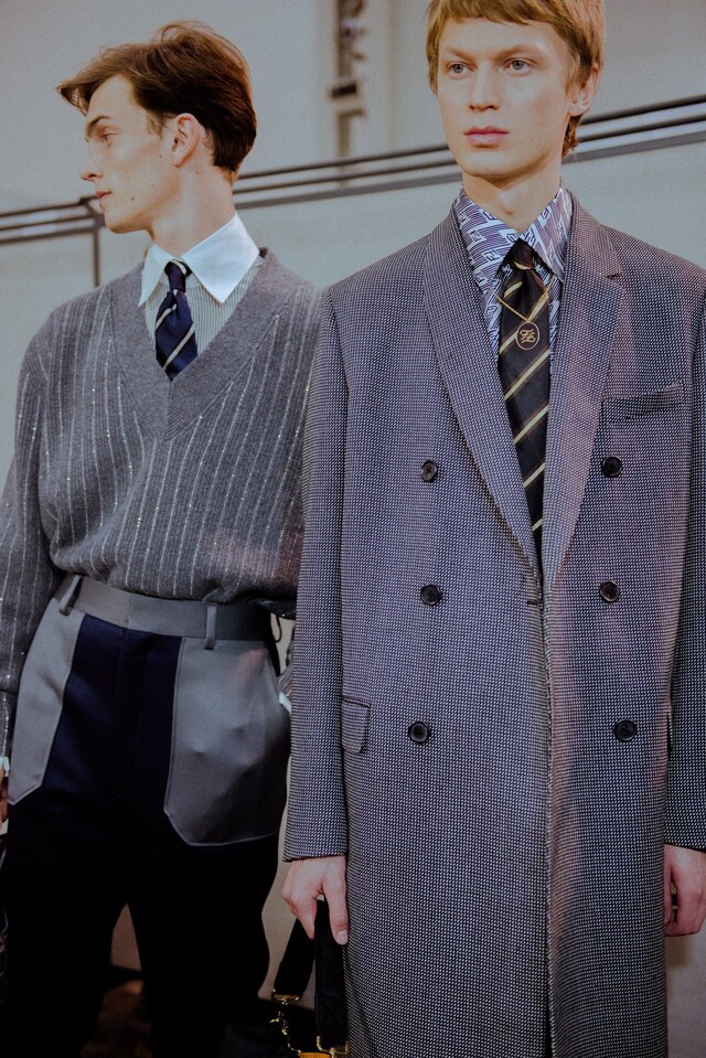 Fendi AW19 Menswear Dazed Backstage 0