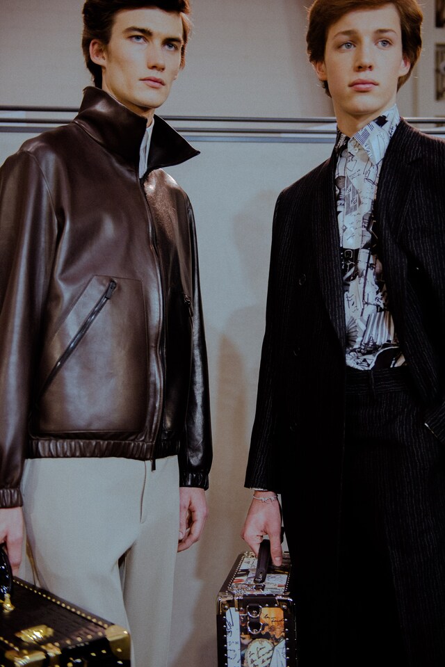 Fendi AW19 Menswear Dazed Backstage 4