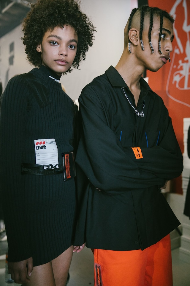 Heron Preston AW19 Menswear paris pfw 1