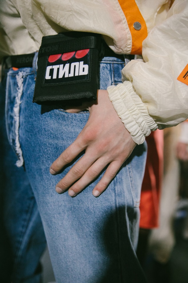 Heron Preston AW19 Menswear paris pfw 22
