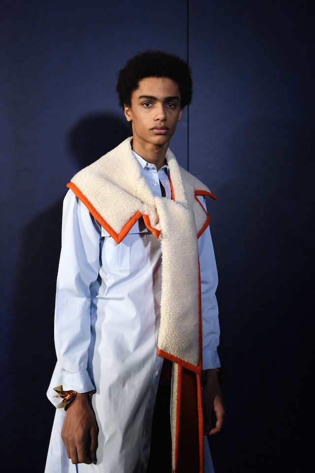 JW Anderson AW19 Menswear Dazed Backstage 3