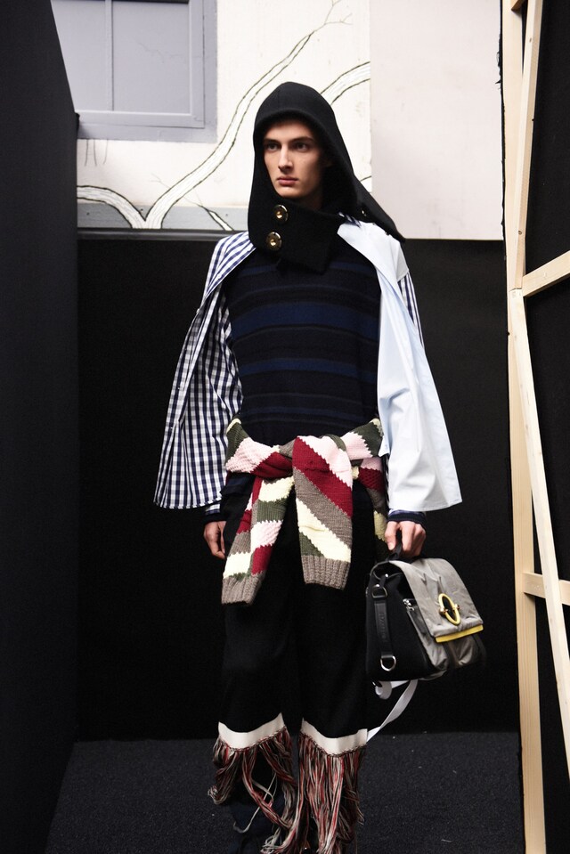 JW Anderson AW19 Menswear Dazed Backstage 4
