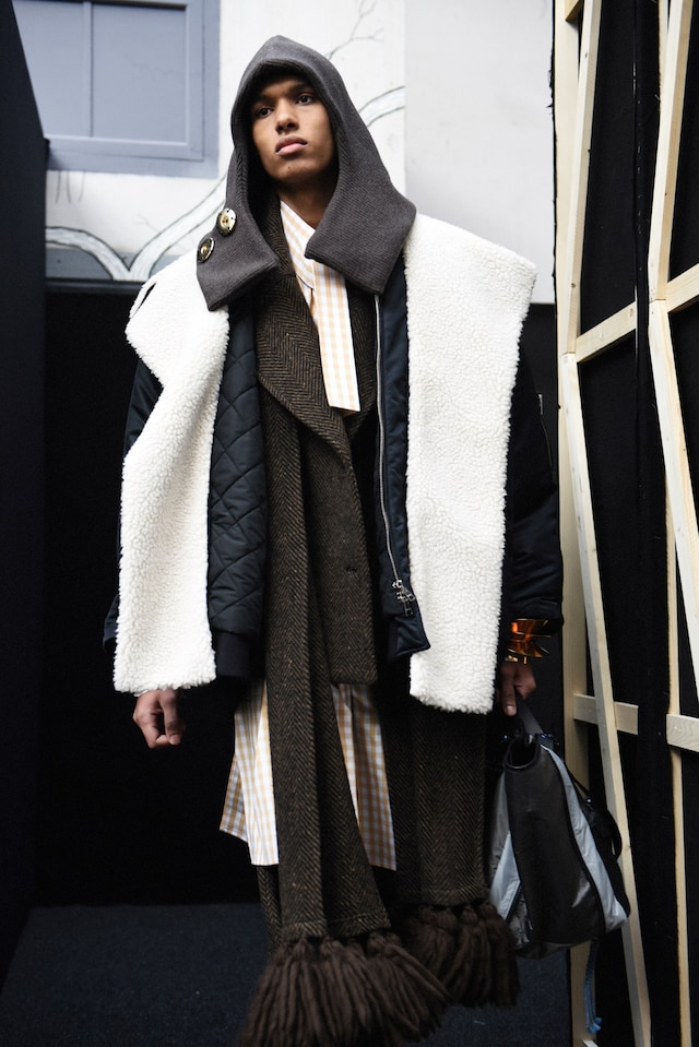 JW Anderson AW19 Menswear Dazed Backstage 19