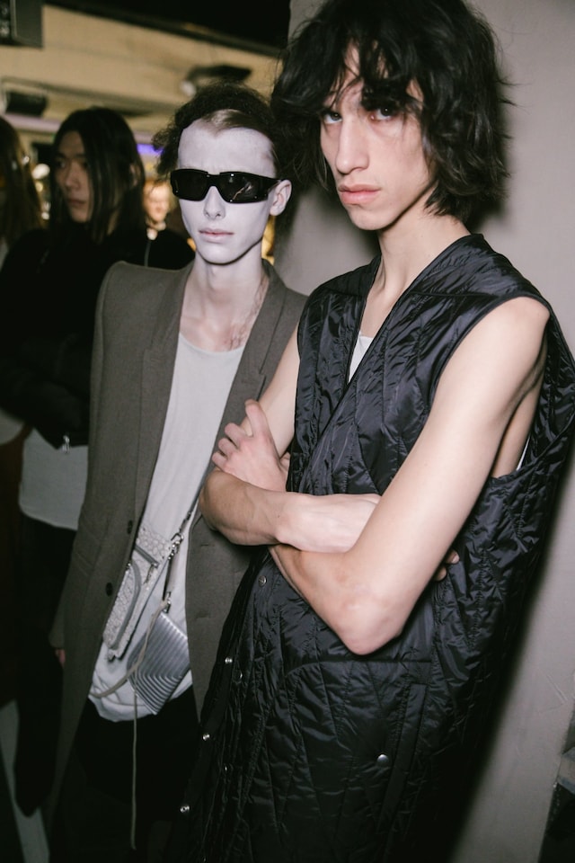 Rick Owens Menswear AW19 Dazed Backstage 0