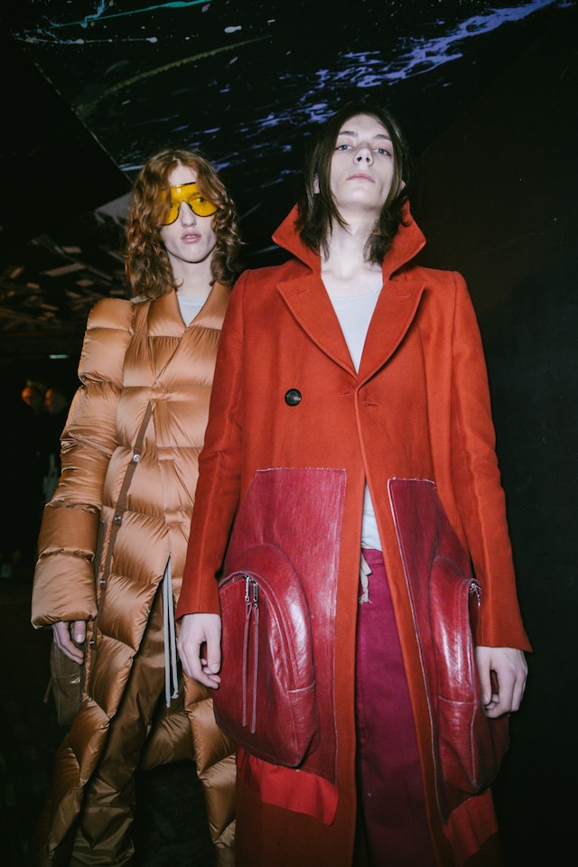 Rick Owens Menswear AW19 Dazed Backstage 9