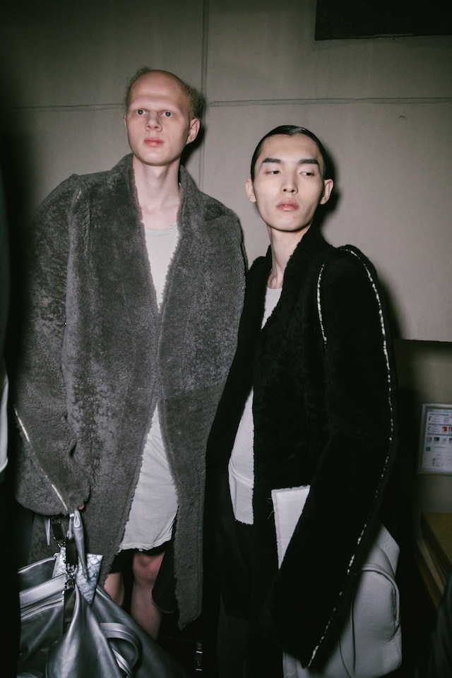 Rick Owens Menswear AW19 Dazed Backstage 12