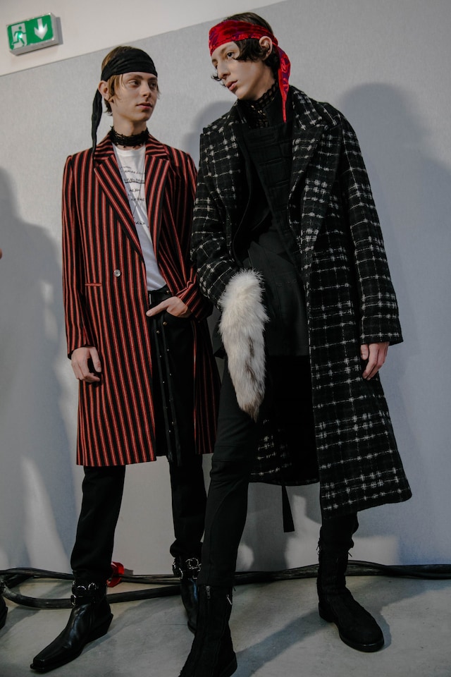 Ann Demeulemeester Menswear AW19 Dazed Backstage Paris 2