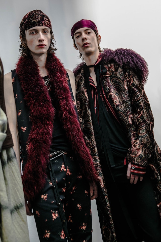 Ann Demeulemeester Menswear AW19 Dazed Backstage Paris 14
