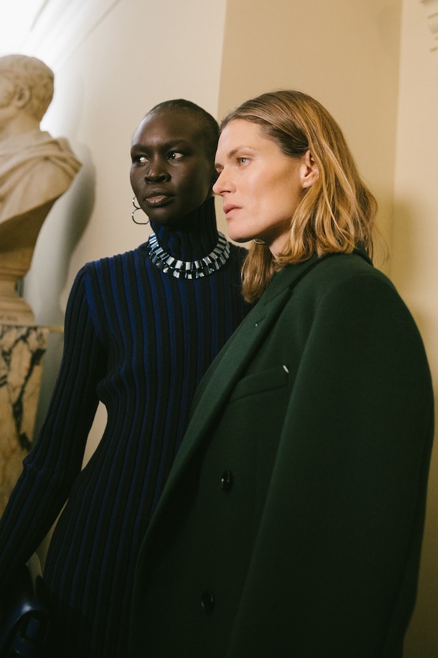 Berluti AW19 Paris Dazed Backstage Kris Van Assche Alek Wek 12