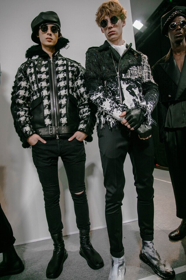 balmain homme aw19 olivier rousteing paris pfw 9