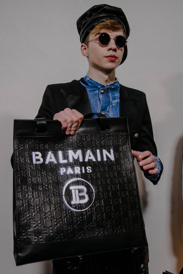 balmain homme aw19 olivier rousteing paris pfw 12