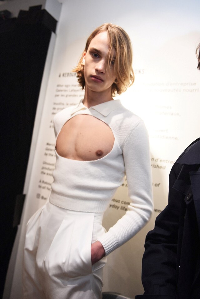 Ludovic de Saint sernin aw19 Paris PFW 0