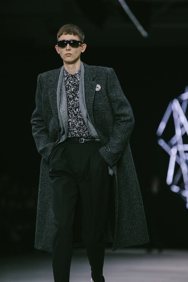 Celine AW19 Menswear Hedi Slimane Dazed Backstage Paris 19