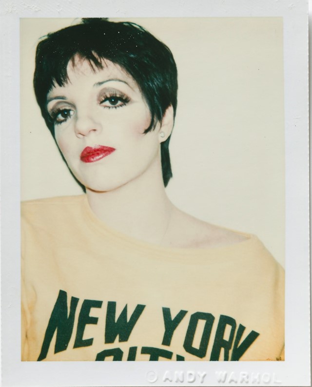 Andy Warhol, Liza Minelli, 1977, Polacolor Type 10