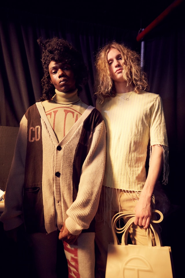 Backstage at Telfar AW19 Dazed Backstage 10