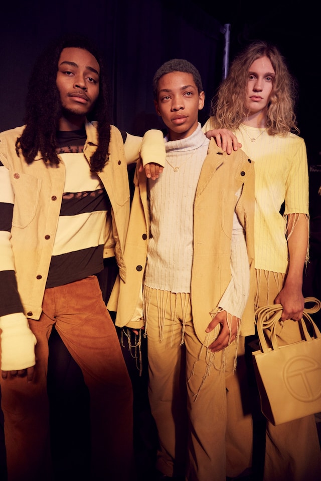 Backstage at Telfar AW19 Dazed Backstage 1