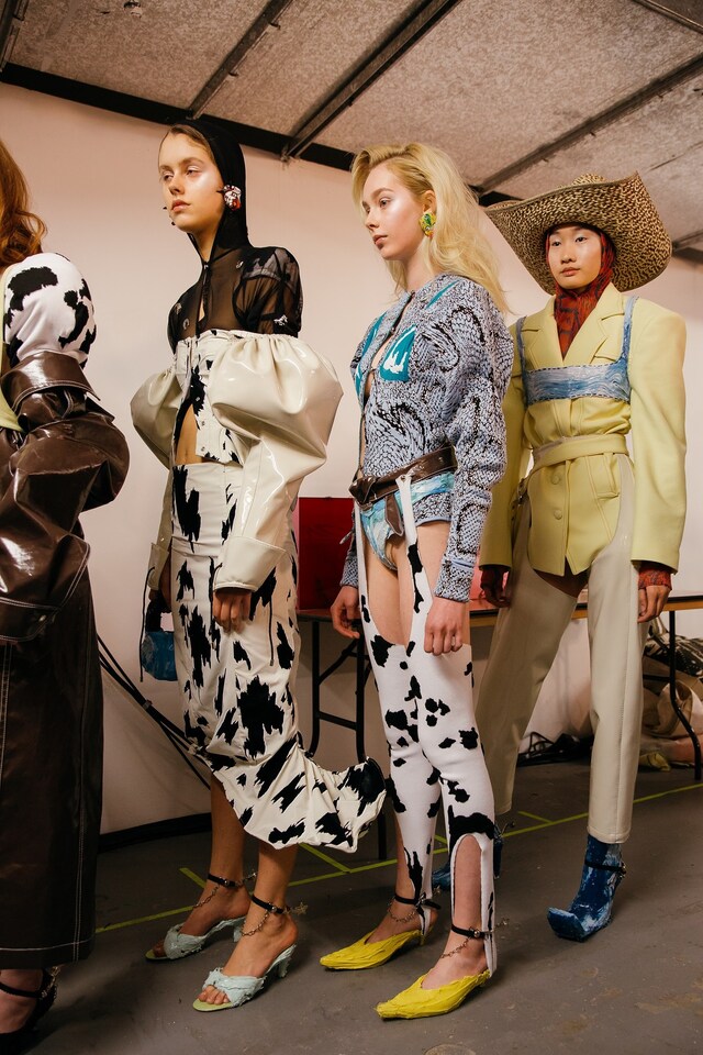 University of Westminster BA AW19 LFW London Fashion Week 22