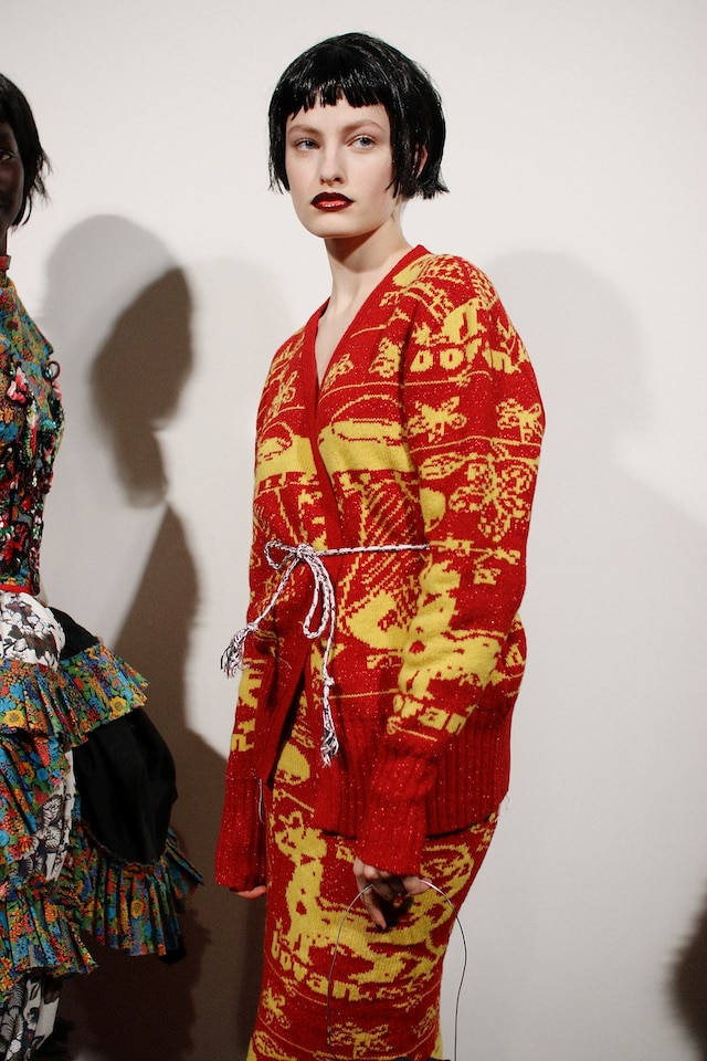Matty Bovan AW19 LFW London Fashion Week Felice Nova 5