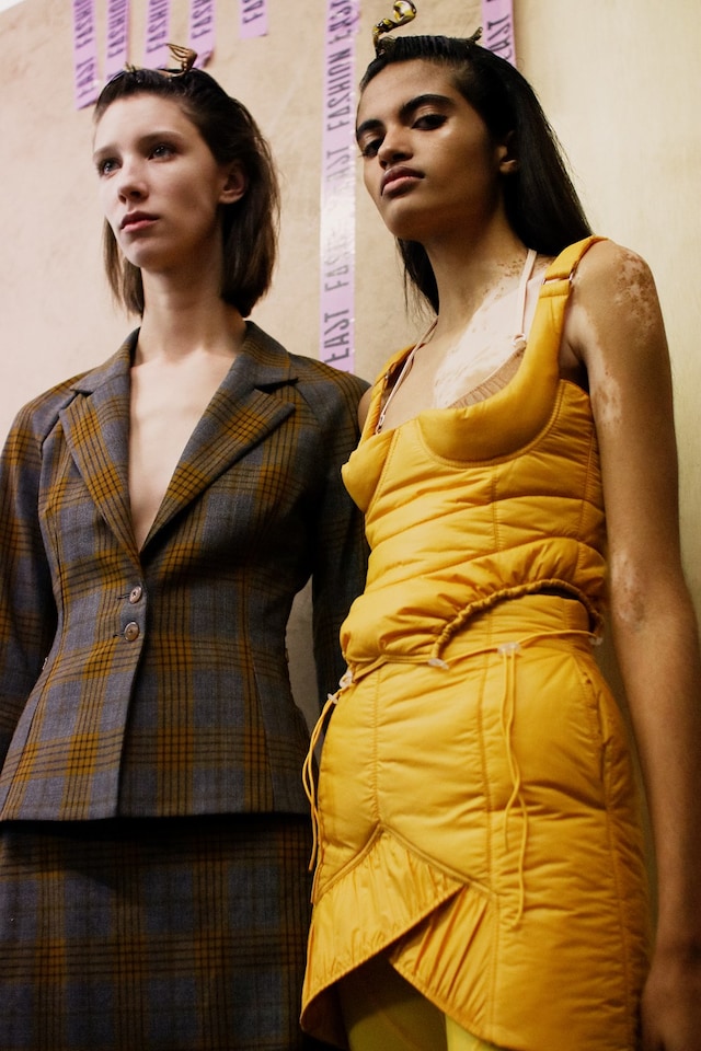 Charlotte Knowles AW19 Fashion East LFW London Fashion Week 0