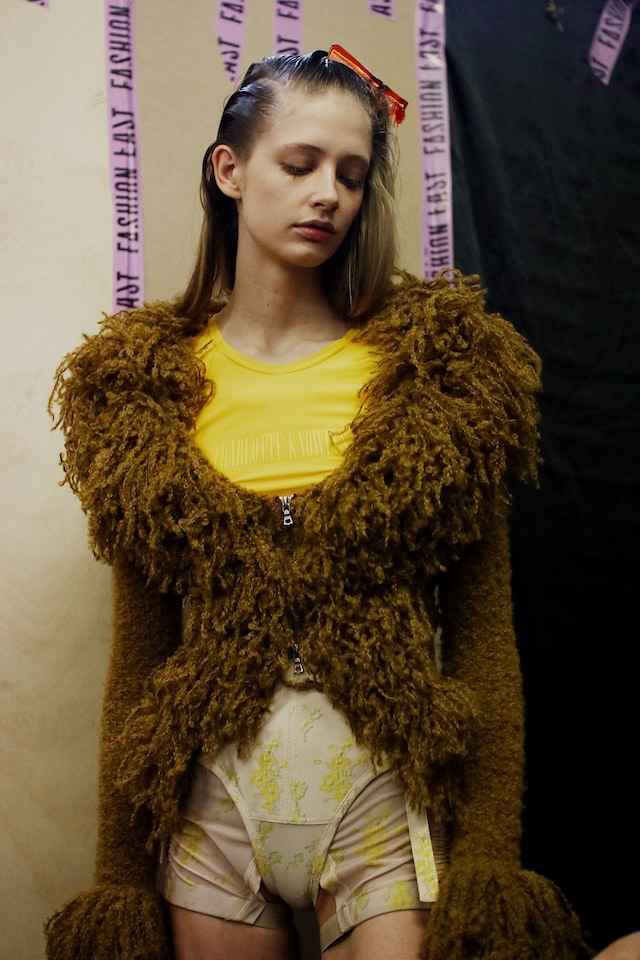 Charlotte Knowles AW19 Fashion East LFW London Fashion Week 1