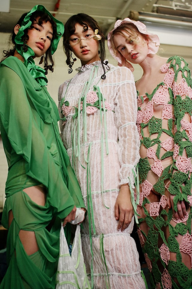 Yuhan Wang AW19 Fashion East LFW London Fashion Week 0