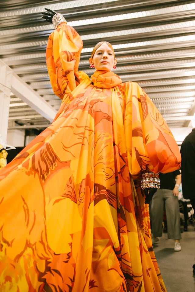 Richard Quinn AW19 LFW London Fashion Week 6